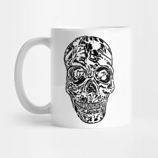 Bigger Black Skull Mug